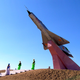 Illustration for article titled The Many Monuments To Russia's Beloved MiG